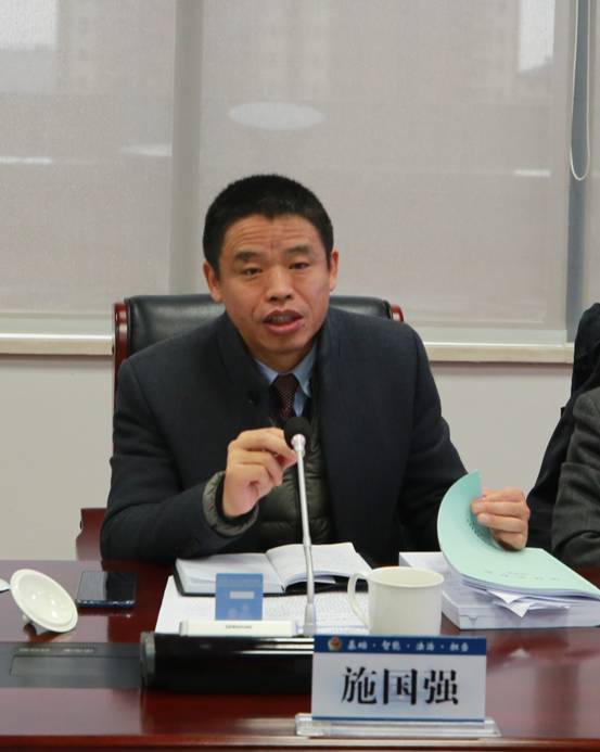 3.区档案馆馆长、区地方志办公室主任施国强讲话.jpg 3.区档案馆馆长、区地方志办公室主任施国强讲话.jpg